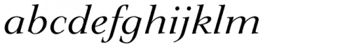 Lingwood EF Italic Font LOWERCASE