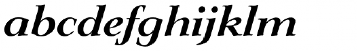 Lingwood Serial Bold Italic Font LOWERCASE