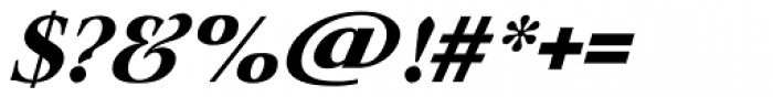 Lingwood TS Bold Italic Font OTHER CHARS