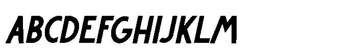 Linis Coin ExtraBold Italic FONT
