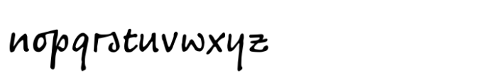 LinkeHand Pro Regular Font LOWERCASE