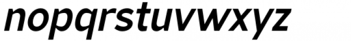Linked Now Medium Italic Font LOWERCASE
