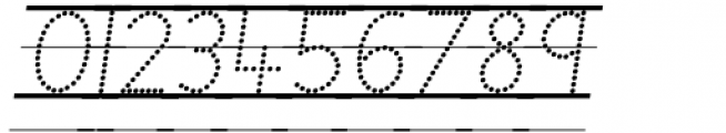 Linkpen Primary Print Dot Guide Italic Font OTHER CHARS