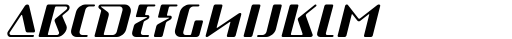 Linkus Italic Font UPPERCASE