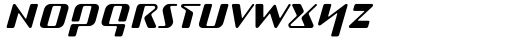 Linkus Italic Font LOWERCASE