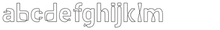 Lino Regular Font LOWERCASE