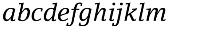 LinoLetter Italic Oldstyle Figures Font LOWERCASE