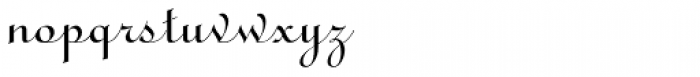 Linoscript Font LOWERCASE