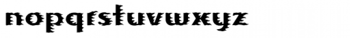 Linotype Albafire Font LOWERCASE