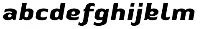 Linotype Authentic Sans Com Bold Italic Font LOWERCASE