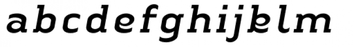 Linotype Authentic Serif Com Italic Font LOWERCASE