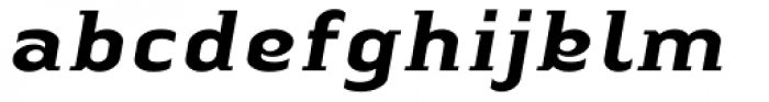 Linotype Authentic Small Serif Com Medium Italic Font LOWERCASE