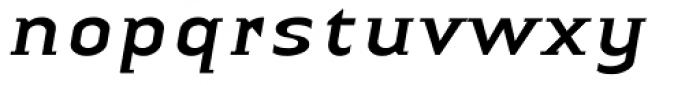 Linotype Authentic Small Serif Italic Font LOWERCASE
