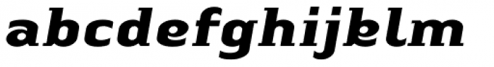 Linotype Authentic Small Serif Std Bold Italic Font LOWERCASE