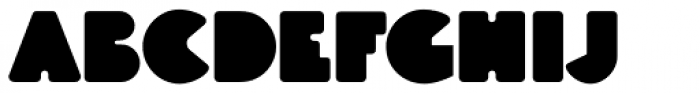 Linotype BlackWhite Headline Font LOWERCASE