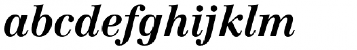 Linotype Centennial 76 Bold Italic Font LOWERCASE