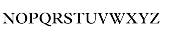 Linotype Devanagari Medium Font UPPERCASE