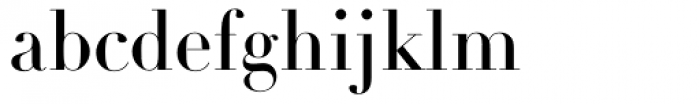 Linotype Didot Headline Font LOWERCASE