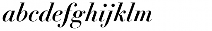 Linotype Didot Pro Bold Italic Font LOWERCASE
