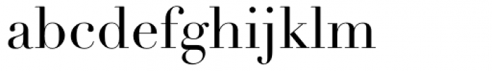 Linotype Didot Roman Oldstyle Figures Font LOWERCASE
