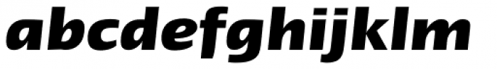 Linotype Ergo W2G Bold Italic Font LOWERCASE