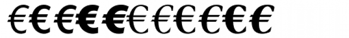 Linotype EuroFont R to S Font LOWERCASE