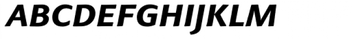 Linotype Finnegan Small Caps Bold Italic Font LOWERCASE