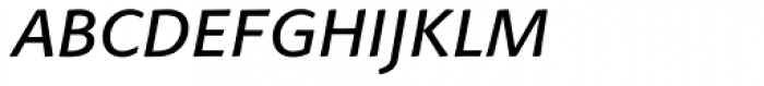 Linotype Finnegan Small Caps Italic Font LOWERCASE