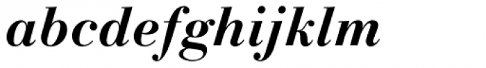 Linotype Gianotten Bold Italic Font LOWERCASE