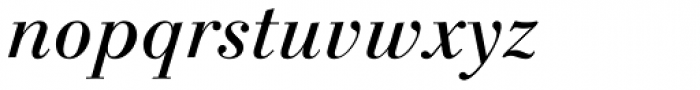 Linotype Gianotten Italic Font LOWERCASE