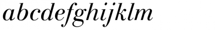 Linotype Gianotten Pro Light Italic Font LOWERCASE
