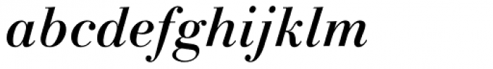 Linotype Gianotten Pro Medium Italic Font LOWERCASE