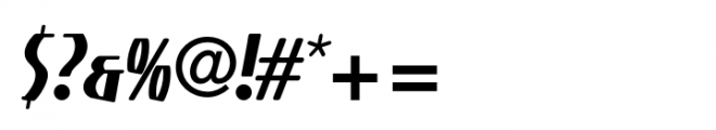 Linotype Gneisenauette Bold Alternate Font OTHER CHARS
