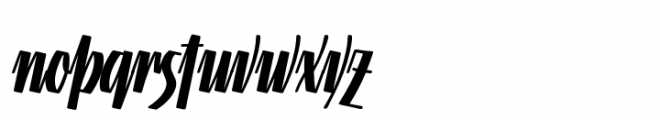 Linotype Gneisenauette Bold Alternate Font LOWERCASE