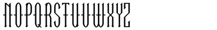 Linotype Go Tekk Medium Font UPPERCASE