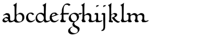 Linotype Humanistika Std Regular Font LOWERCASE