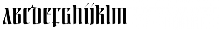 Linotype Irish Text Font UPPERCASE