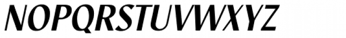 Linotype Nautilus Pro Bold Italic Font UPPERCASE