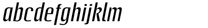 Linotype Octane Com Italic Font LOWERCASE