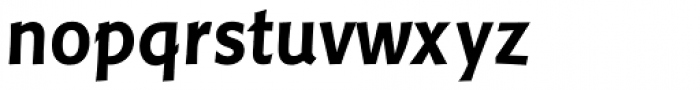 Linotype Pisa Std Bold Font LOWERCASE