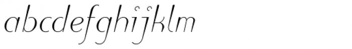 Linotype Puritas Pro Light Italic Font LOWERCASE