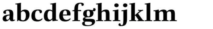 Linotype Really Com Demi Bold Font LOWERCASE