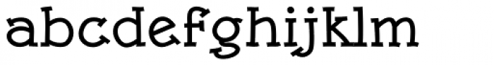 Linotype Rough Com Bold Font LOWERCASE