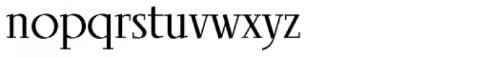 Linotype Rowena Medium Font LOWERCASE