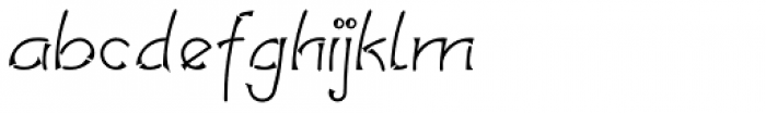 Linotype Salamander Std Semi Bold Font LOWERCASE