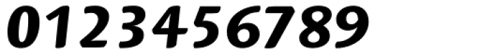 Linotype Syntax Letter Heavy Italic Font OTHER CHARS