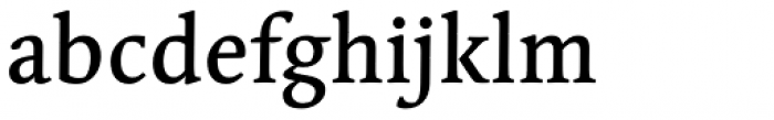 Linotype Syntax Serif Com Medium Font LOWERCASE