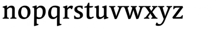 Linotype Syntax Serif Com Medium Font LOWERCASE