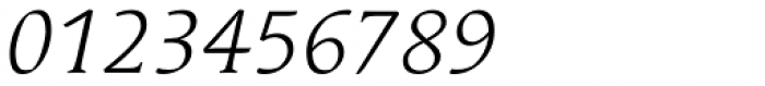 Linotype Syntax Serif Std Light Italic Font OTHER CHARS
