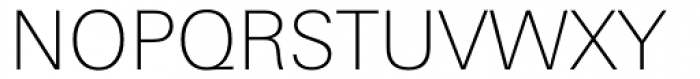 Linotype Univers Com 230 Basic Thin Font UPPERCASE